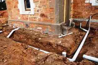 outside drainage Longfield